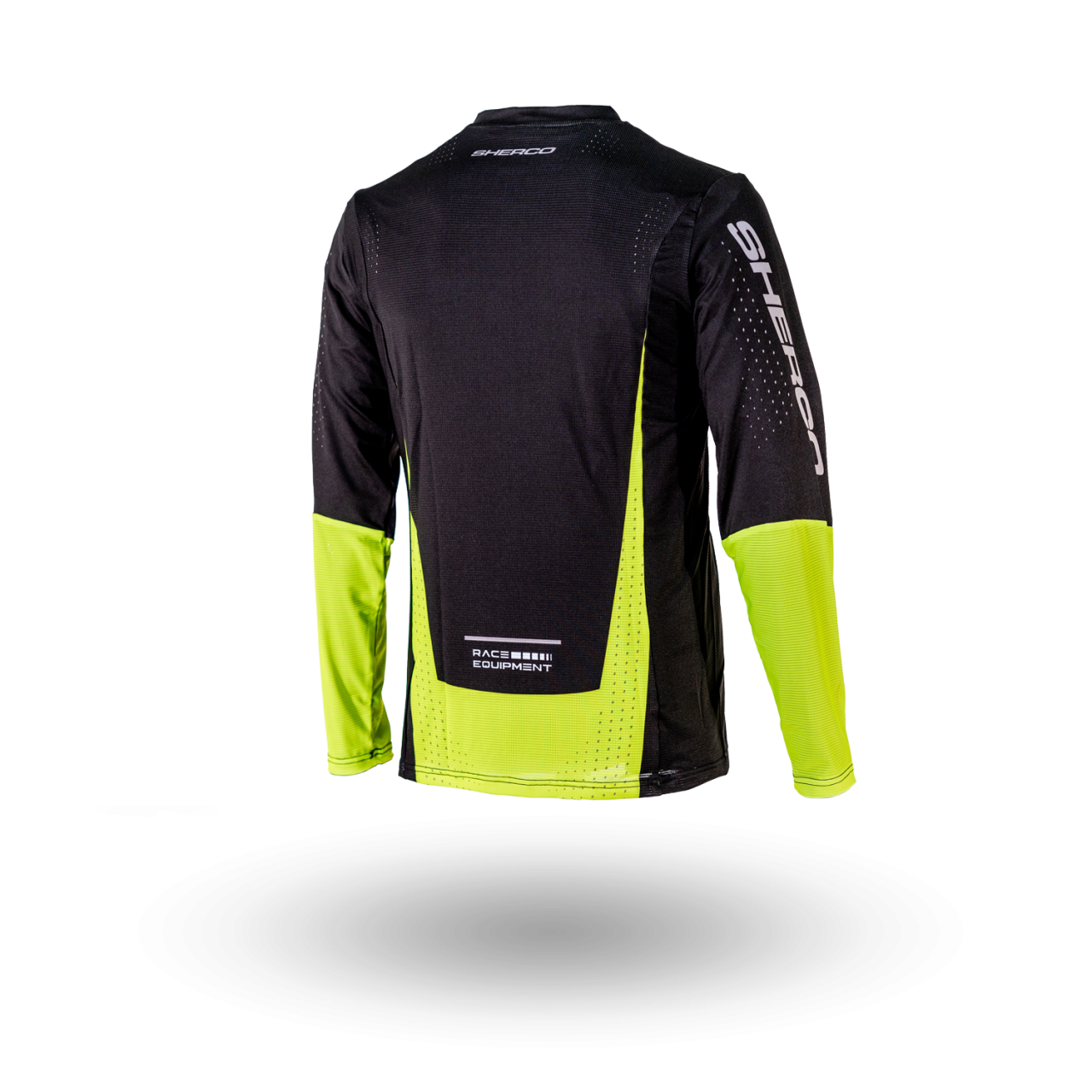 RG250120-SHIRT ENDURO SHERCO PRO-LINE NEON -BACK