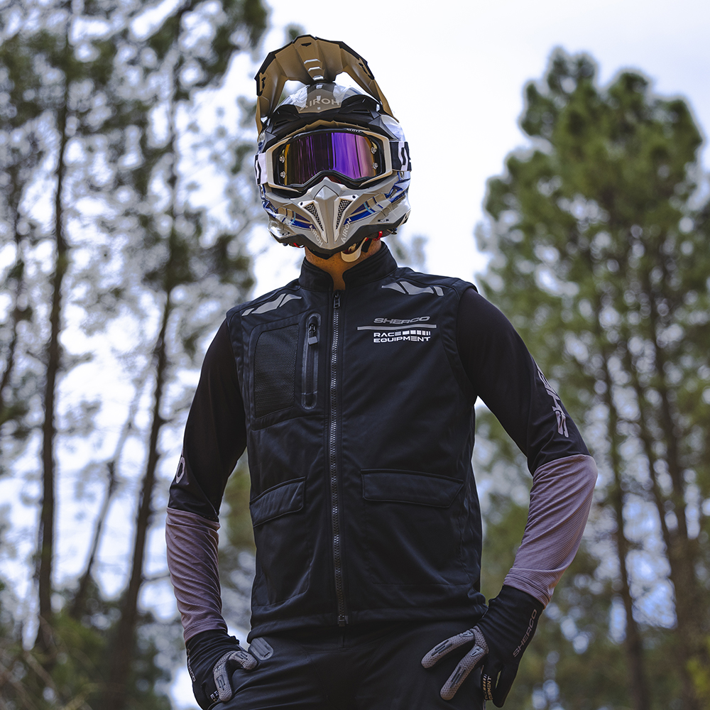 RG250410-BODYWARMER ENDURO SHERCO PRO-LINE INSITU